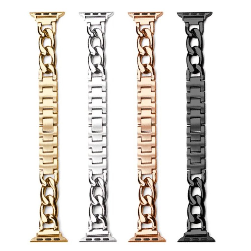 NEW Strap Chain Stainless Band For Apple Watch - Picture 4 of 16